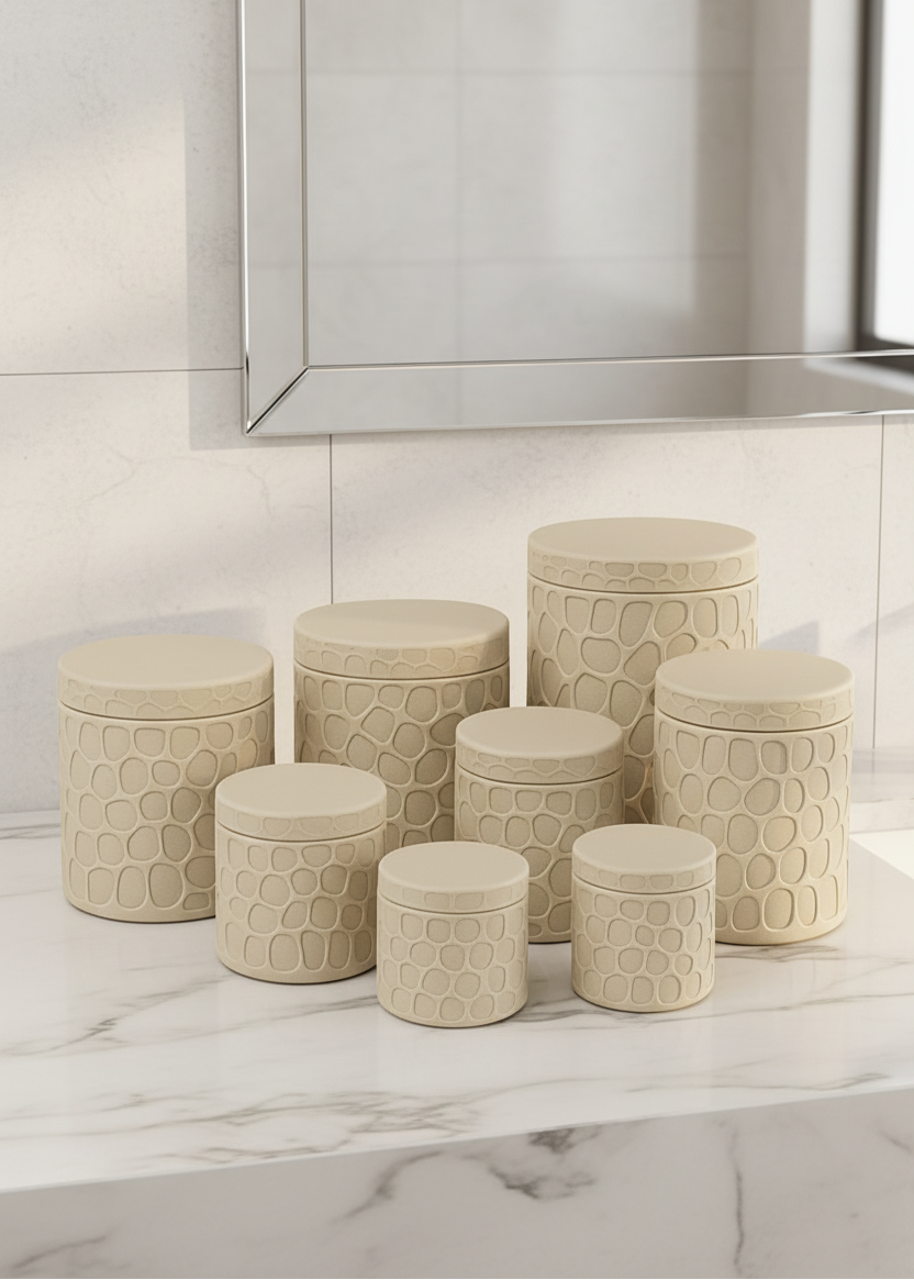 Juego de Tarros Voronoi