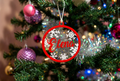 Bola de navidad con tu nombre personalizado