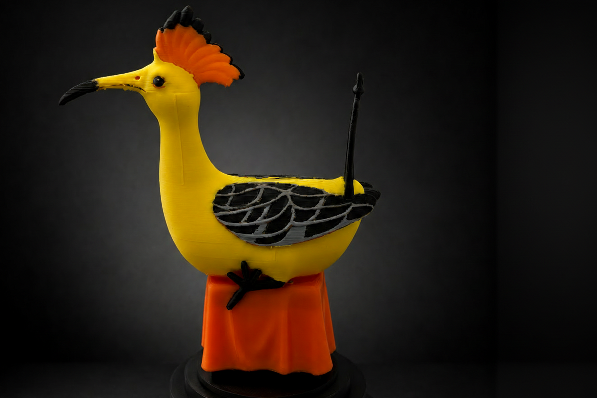 Figura decorativa de la Puput, inspirada en la tradición de Alcarràs.
