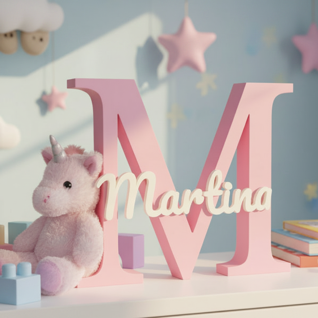 Iniciales personalizadas 3D - imagen 1