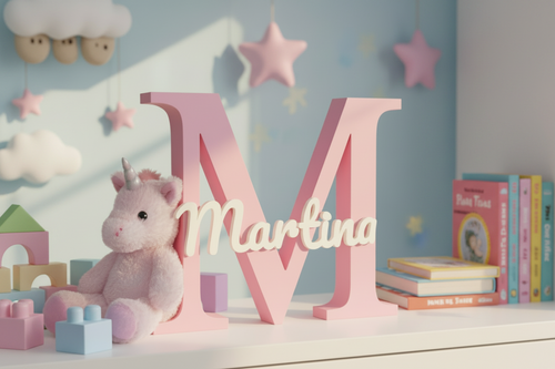 Iniciales personalizadas 3D - imagen 1