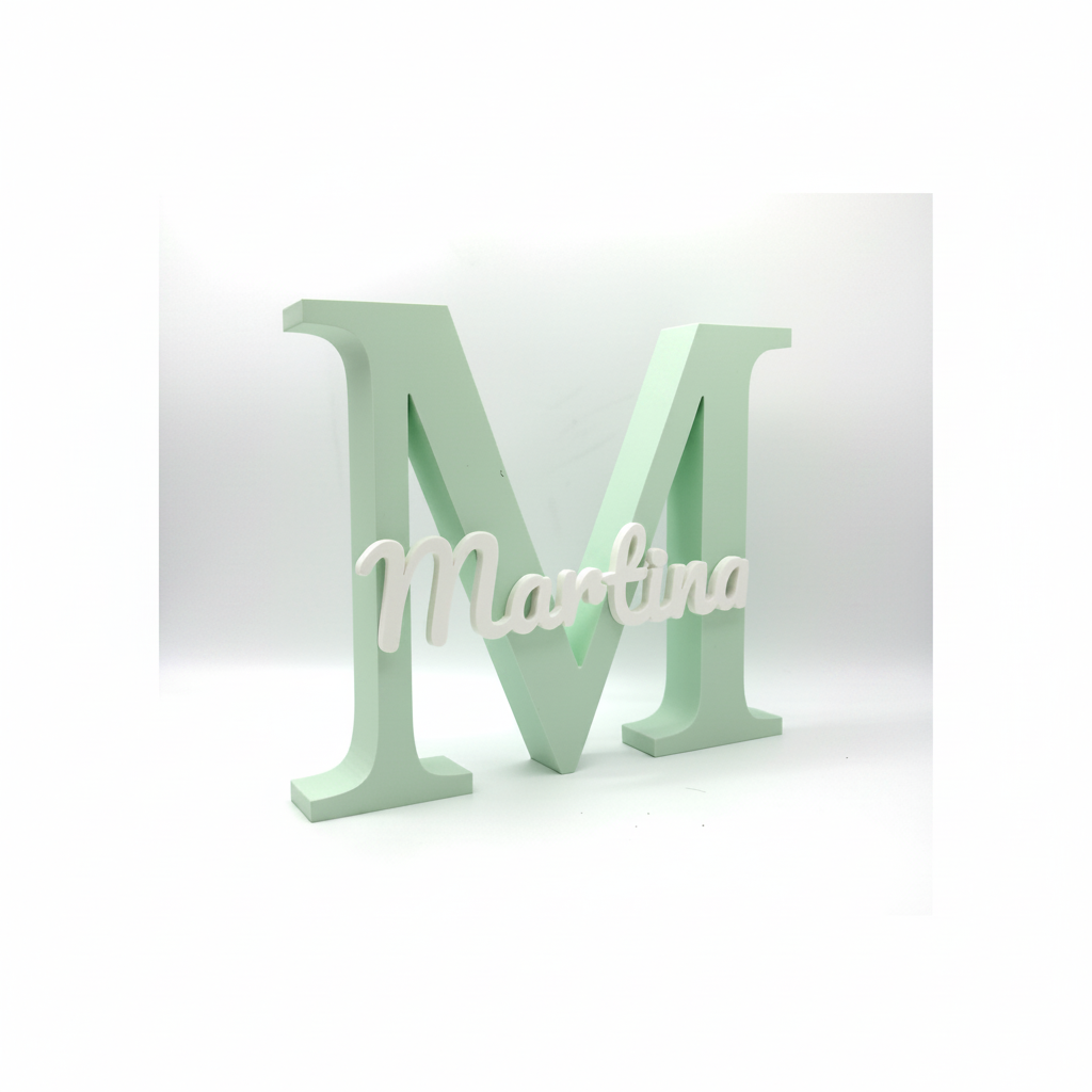 Iniciales personalizadas 3D - imagen 2