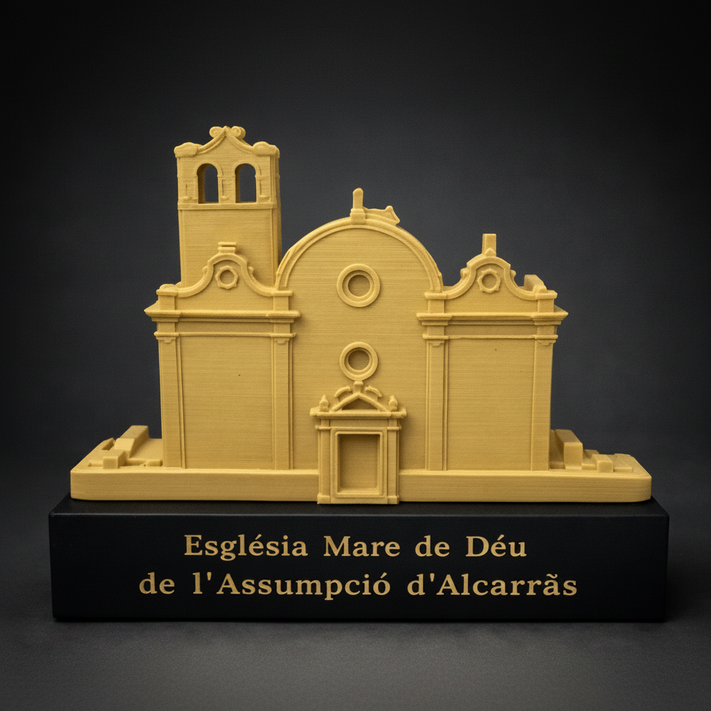 Iglésia de Alcarràs - imagen cuadrada