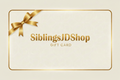 Targeta regalo de SiblingsJDShop